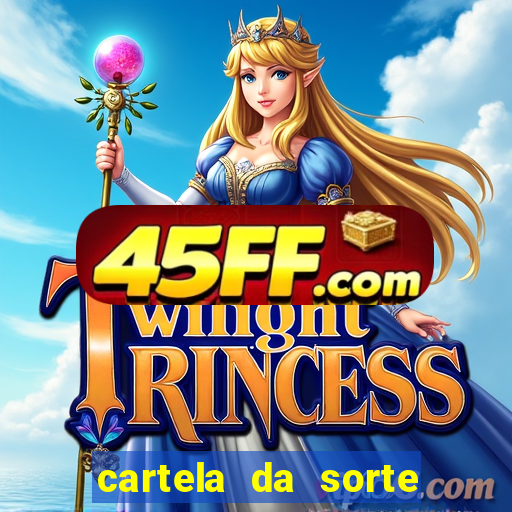 cartela da sorte time de futebol que mais saem